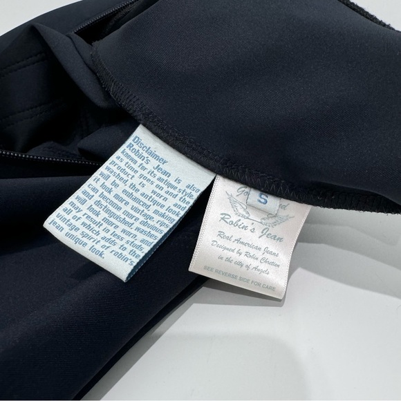 Robin’s Jeans Men's Track Jackets Jogger 8 Black with Camo size Small - Picture 10 of 10